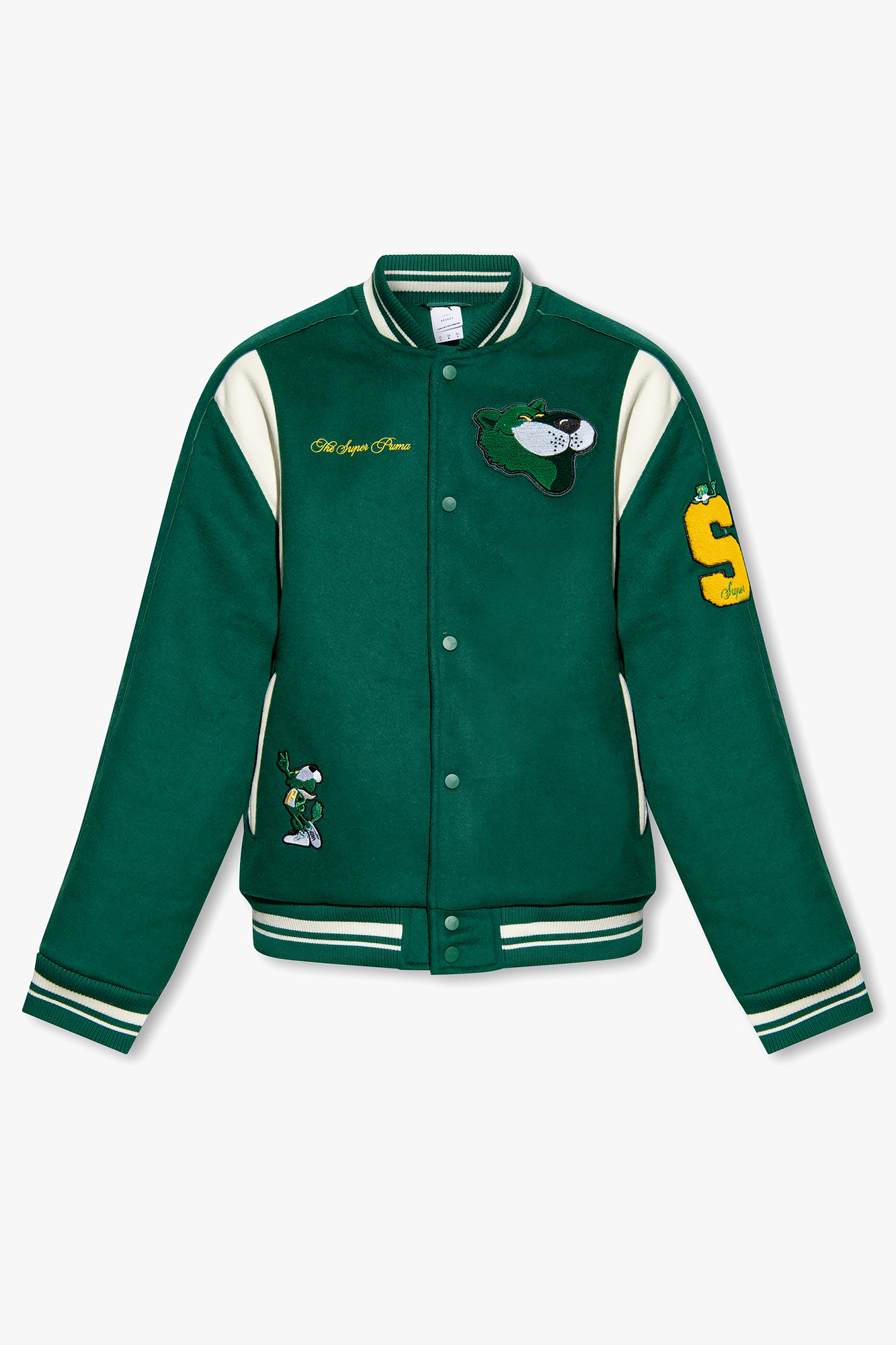 Puma on sale green jacket